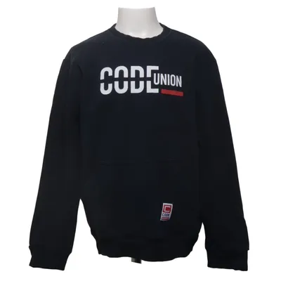 Sweatshirt (Blue) from Code Cotton, Polyester