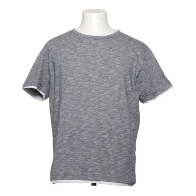 T-shirt (Gray, White) from S.C.W. Made for you Cotton, Polyester