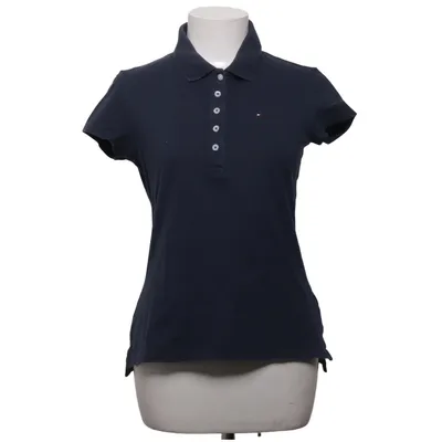Polotrøje (Blå) fra Tommy Hilfiger Bomuld, Elastan