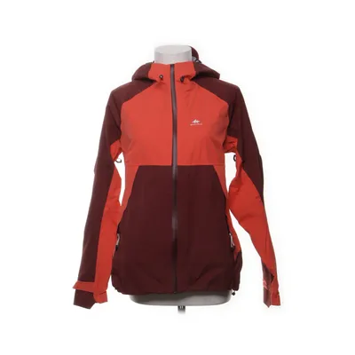 Allvädersjacka (Röd, Brun) från Quechua Elastan, Polyamid, Polyester, Polyuretan