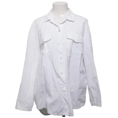 Shirt (Wit) van Made in italy Katoen, Elastaan