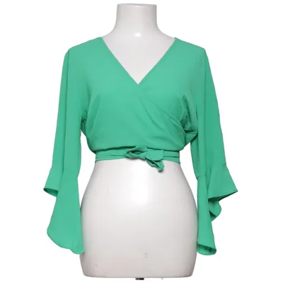 Blouse portefeuille (Vert) de QuZu Polyester