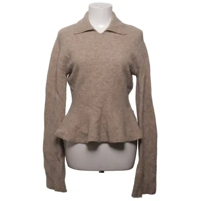 Pull-over (Beige) de Second Female Élasthane, Polyamide, Laine de Yak