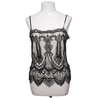 Débardeur (Noir, Blanc) de Ralph Lauren Polyamide, Viscose