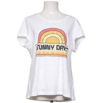 T-shirt (Blanc, Multicolore) de Denim Factory Coton