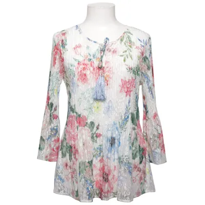 Bluse (Weiß, Mehrfarbig) von Kriss Sweden