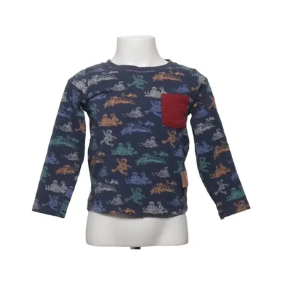 Long sleeve T-shirt (Blue, Multicolored) from Emil Elastane, Organic cotton