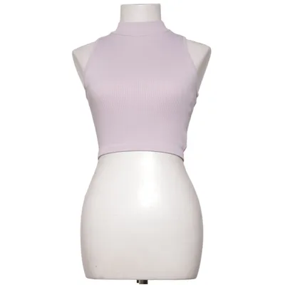 Crop top (Roze) van Cropp Elastaan, Polyamide