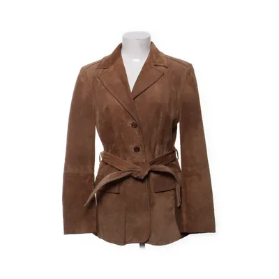 Läderkavaj (Brun) från Marella Skinn