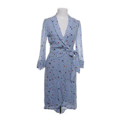 Wrap dress (Blue, Multicolored) from Ganni Viscose