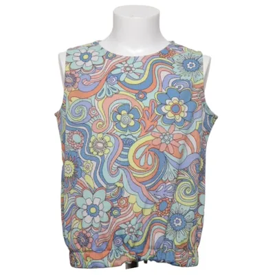 Top (Blauw, Meerkleurig) van Next Elastaan, Polyester