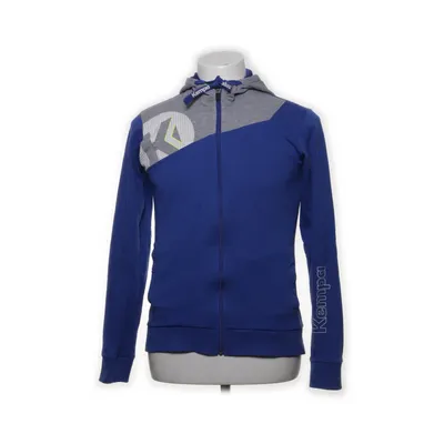 Huvtröja (Blå, Grå) från Kempa Bomull, Polyester