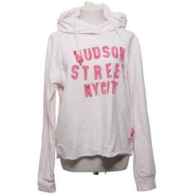 Huvtröja (Vit, Rosa) från Better Rich Bomull, Polyester