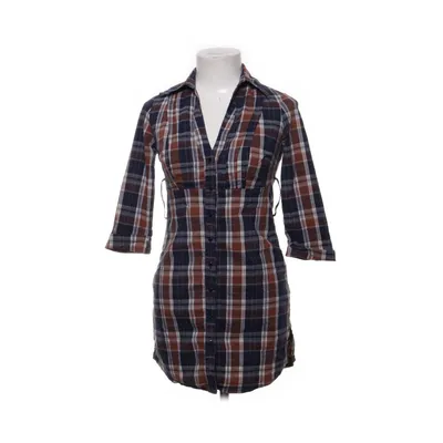 Flannel skjorte (Blå, Brun, Hvid, Flerfarvet) fra Tally Weijl Bomuld, Elastan, Polyester