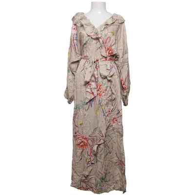 Långklänning (Beige, Flerfärgad) från H&M Viskos