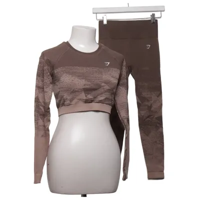 Sportswear set (Brown) from Gymshark Elastane, Polyamide, Polyester