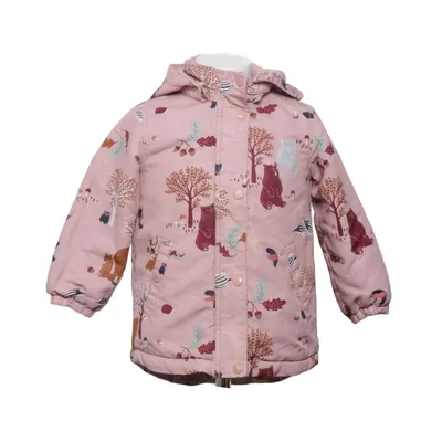 Vinterjakke (Pink, Flerfarvet) fra Lindex Kids Polyester