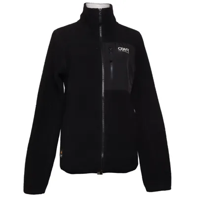 Fleece jacket (Black) from Colour Wear