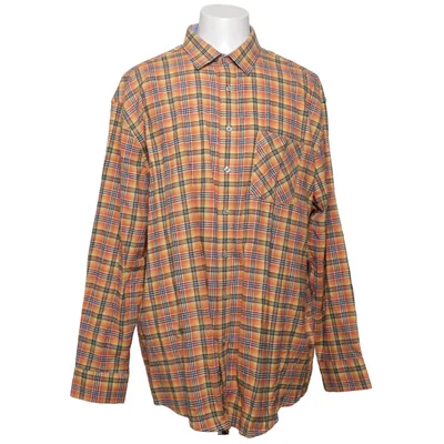 Flannel shirt (Orange, Multicolored) from Babista Cotton