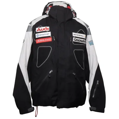 Skidjacka (Svart, Vit, Röd) från Goldwin Nylon, Polyester, Polyuretan
