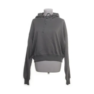 Capuchon sweater (Groen, Grijs) van H&M Sport Katoen, Polyester, Elastaan