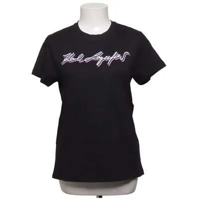 T-shirt (Svart, Rosa) från Karl Lagerfeld Ekologisk bomull