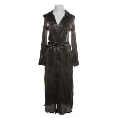 Maxi jurk (Zwart, Goud) van Soaked in Luxury Polyester, Viscose