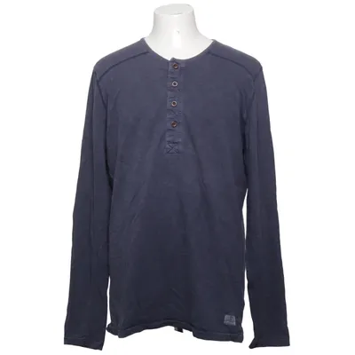 T-shirt manches longues (Bleu) de Cottonfield
