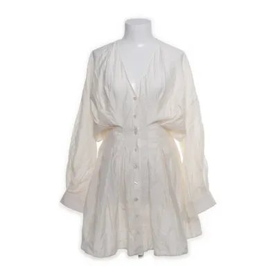 Jurk (Wit) van Samsøe & Samsøe Lyocell, Nylon