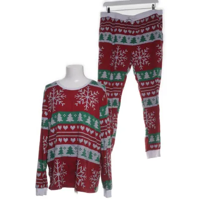 Pyjamas (Röd, Flerfärgad) från Silly Santa Bomull, Elastan