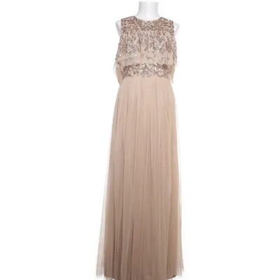 Evening gown (Beige) from Maya Deluxe Polyester