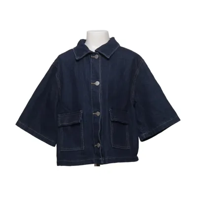 Jeansjacka (Blå) Bomull, Polyester, Viskos