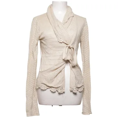 Wrap cardigan (Beige) from Odd Molly Acrylic, Cotton