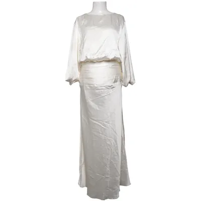 Robe de soirée (Blanc) de Gina Tricot Élasthane, Polyester
