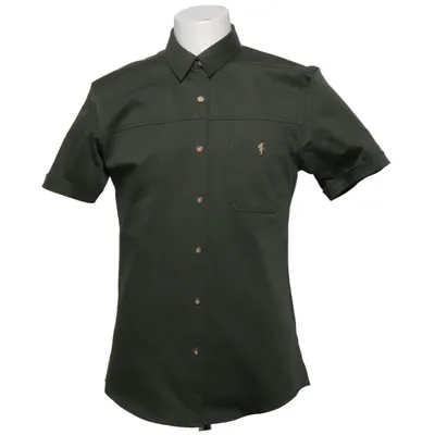 Korte mouwen shirt (Stretch Block) van Father & Sons Katoen, Elastaan, Polyester
