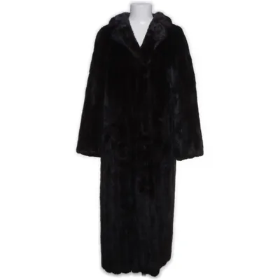 Pelsfrakke (retro / vintage / 80-tal / 90-tal / mink) Minkpels