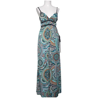 Robe longue (Bleu, Vert, Multicolore) Élasthane, Polyester