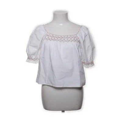 Dirndl blouse (Wit, Bruin) van Odd Molly