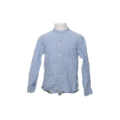 Shirt (Blauw) van Jonas Nielsen Katoen, Linnen