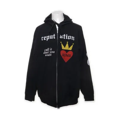 Huvtröja (Svart) från Taylor Swift Bomull, Polyester