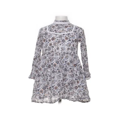 Dress (White, Blue, Brown, Multicolored) from Vertbaudet Cotton, Metallic fiber
