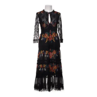 Långklänning (Svart, Flerfärgad) från Topshop Nylon, Polyester, Viskos