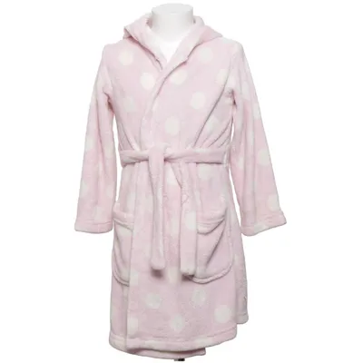 Bathrobe (Pink, White) from Bodyzone by KappAhl Polyester