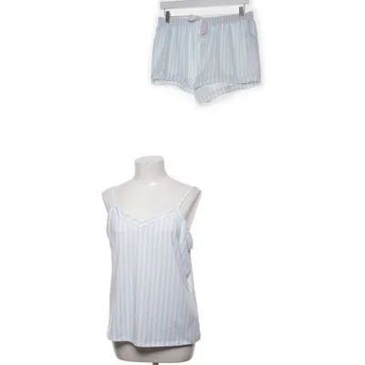 Pyjamas (Blå, Vit) från Primark Cares Elastan, Polyester
