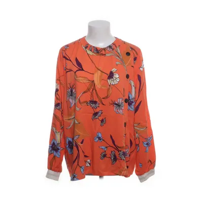 Blus (Orange, Flerfärgad) från Pulz Jeans Viskos