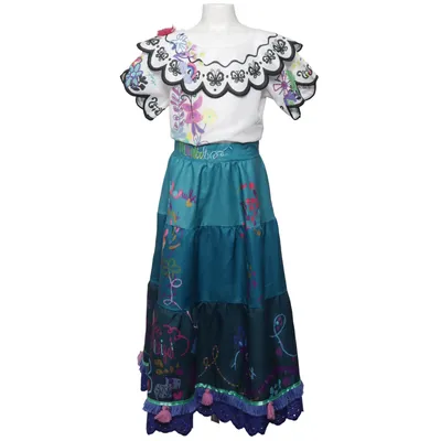 Maskeradkläder (Blå, Grön, Lila, Rosa, Flerfärgad) från Disney Bomull, Polyester