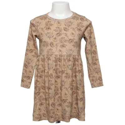 Kjole (Beige, Flerfarvet) fra Lil' Atelier Elastan, Modal, Økologisk bomuld