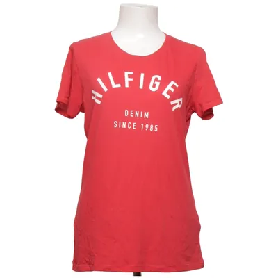 T-shirt (Rood) van Tommy Hilfiger Denim Katoen, Polyester