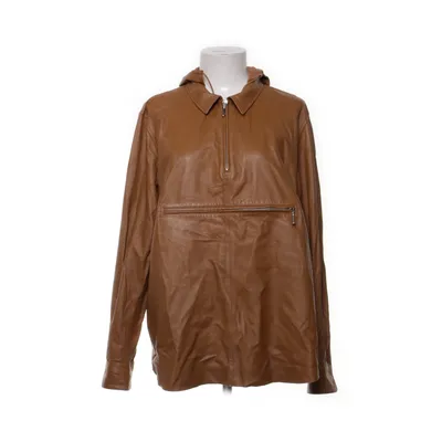 Läderjacka (Brun) från H&M Studio Skinn, Mocka