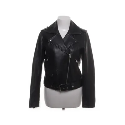 Bikerjacka (Svart, Silverfärgad) från Zara Polyester